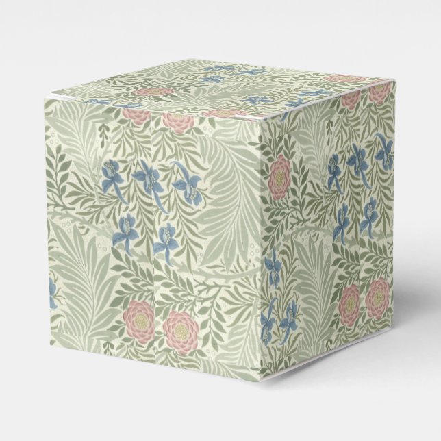 Ballotins William Morris Larkspur Fond d'écran floral (Verso)