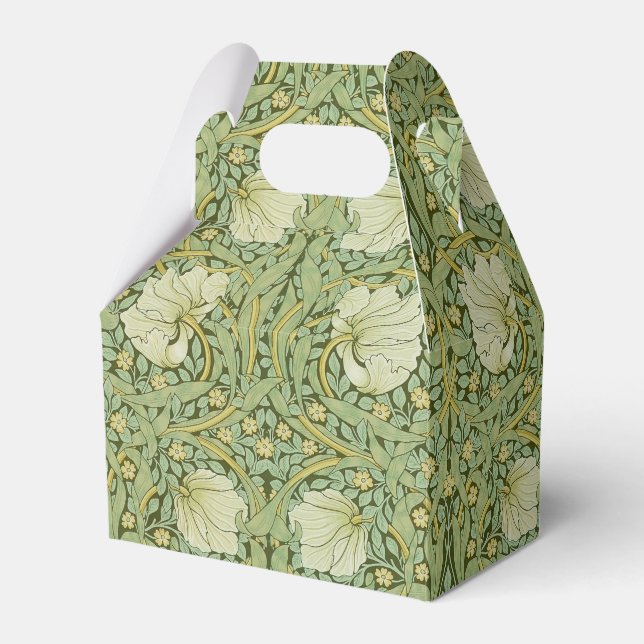 Ballotins William Morris Pimpernel Fond d'écran bleu Floral (Verso)
