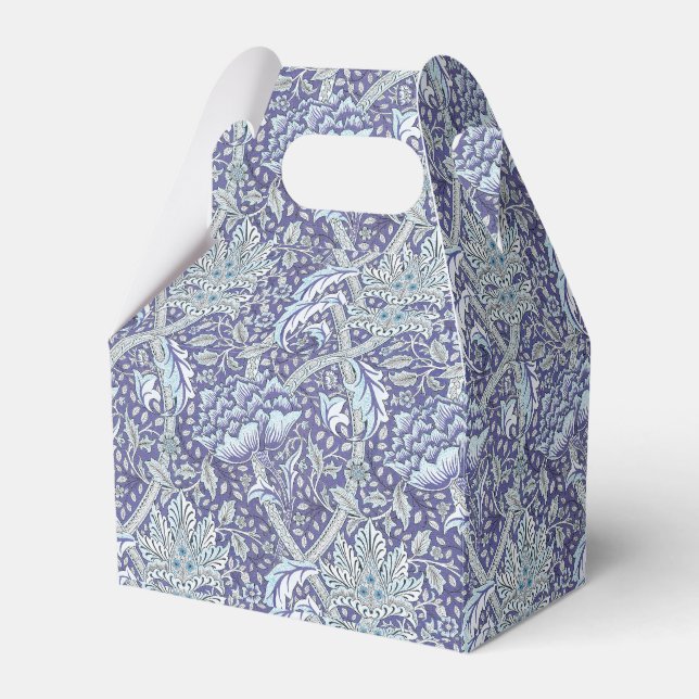 Ballotins William Morris Windrush fleurs bleues (Verso)