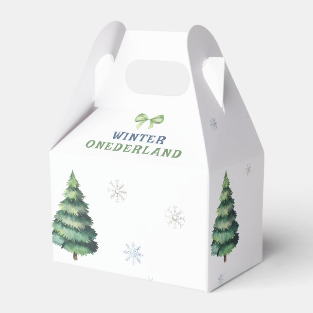 Ballotins Winter Onederland Snowman 1er anniversaire (Arrière)