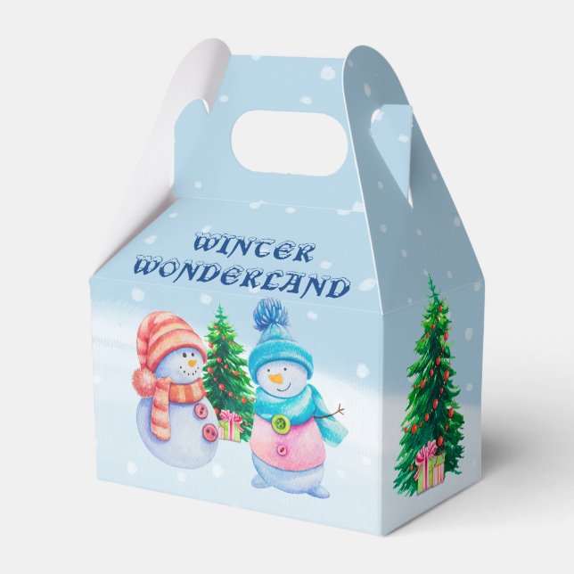 Ballotins Winter Wonderland Snowmen Ballotin (Verso)