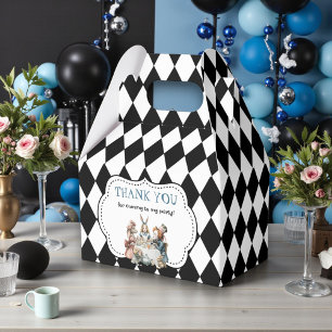 Ballotins Wonderland avec diamants noirs et blancs Anniversa