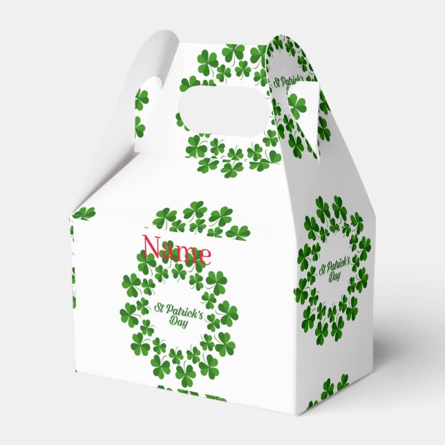 Ballotins Wreath de la Saint Patrick Thunder_Cove (Verso)