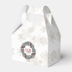 Ballotins Wreath 'Tis Season Monogramme