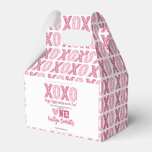 Ballotins XOXO Hugs & Kisses Saint Valentin 1er anniversaire