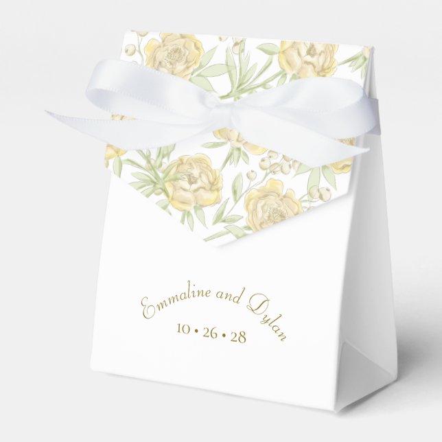 Ballotins Yellow Rose Wedding (Verso)