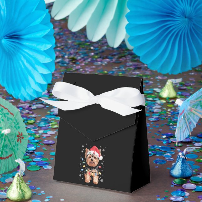 Ballotins Yorkie Christmas Chien Long Noël Cadeau (Fête)