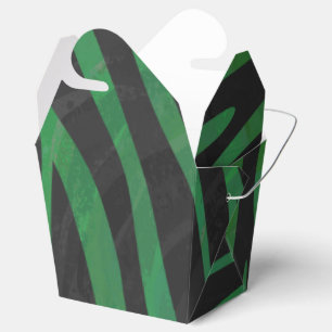 Ballotins Zebra Black et Green Print