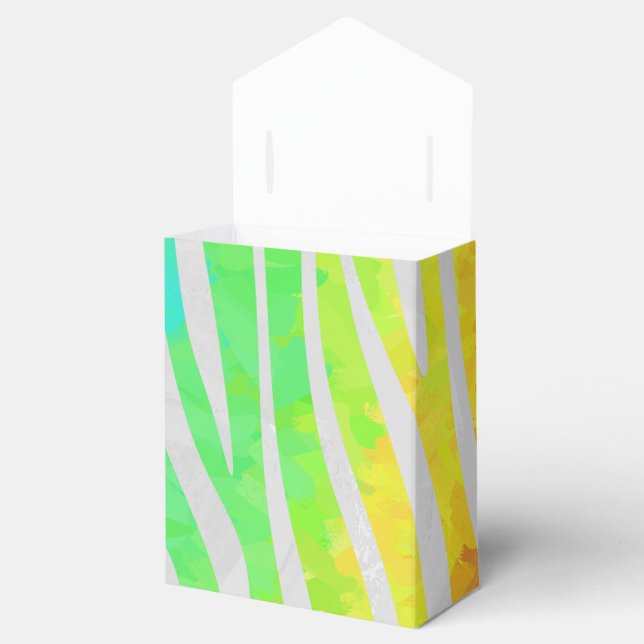 Ballotins Zebra Rainbow et White Print (Ouvert)