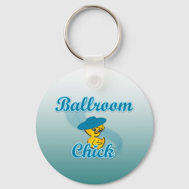Ballroom Chick #3 Schlüsselanhänger (Vorderseite)