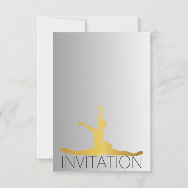 Ballroom Classic Dance Festival Vip Invitation (Devant)