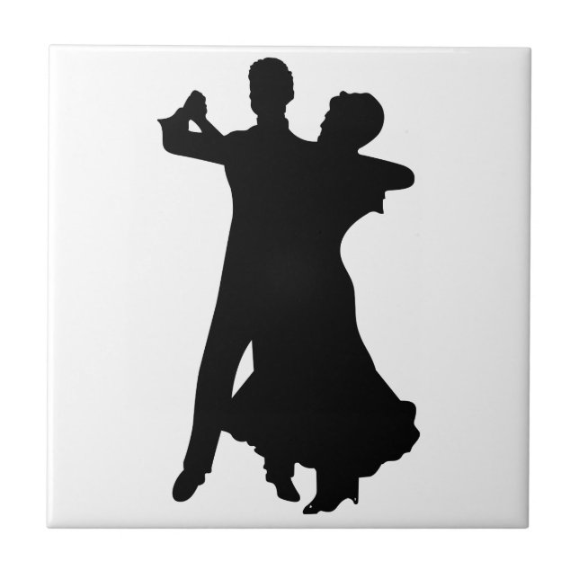 Ballroom Dancers Fliese (Vorderseite)