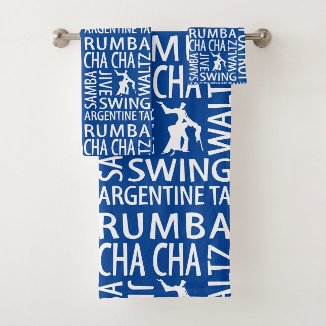 Ballroom Dancing Bath Handtuch Badhandtuch Set (Insitu)