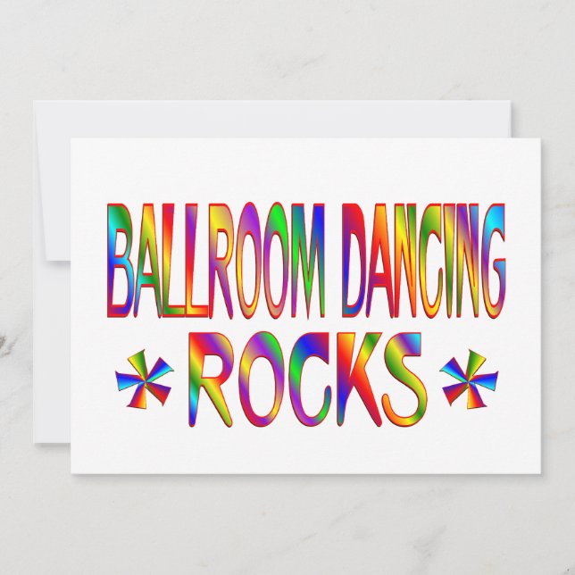 Ballroom Dancing Rocks (Vorderseite)