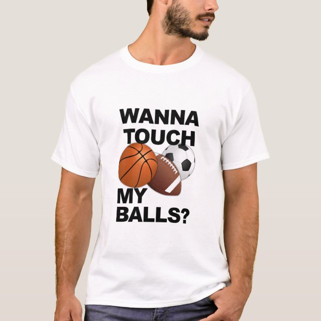 Balls Shirt - wählen Sie Stil & Farbe (Vorderseite)
