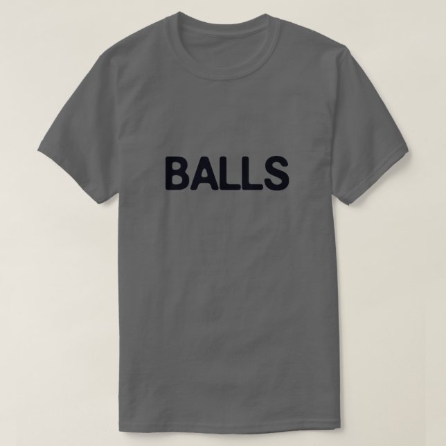 BALLS T-Shirt (Design vorne)