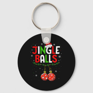 Balls Tinsel Matching Chestnut Weihnachtscouch 1 Schlüsselanhänger
