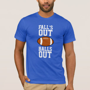 Balls verdrängen Fußball T-Shirt
