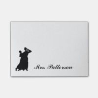 "Ballsaal-Paar-" personalisierte Post-It