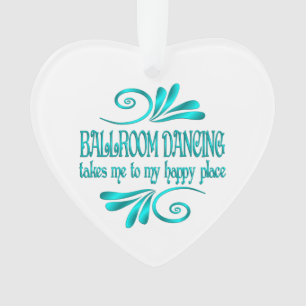 Ballsaal Tancing Happy Place Ornament