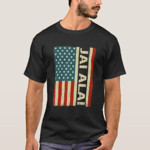 Ballsport usa Flagge jai alai Spieler jai alai T-Shirt