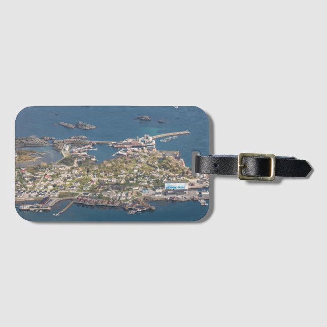 Ballstad Lofoten Gepäcktag Gepäckanhänger (Vorderseite (Horizontal))