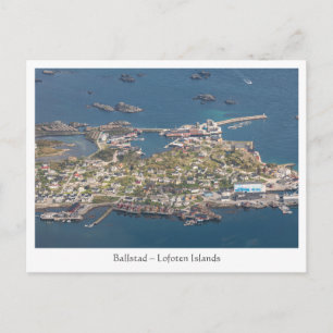 Ballstad Lofoten Postcard Postkarte