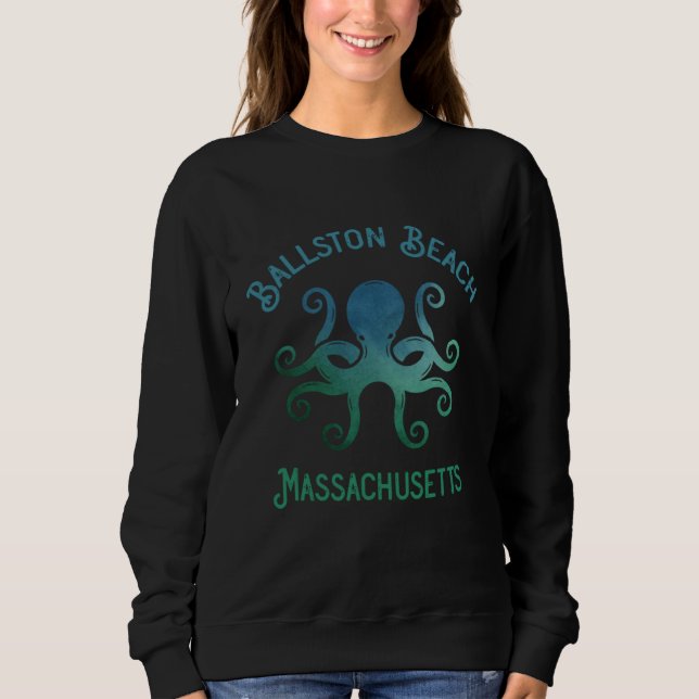 Ballston Beach  Massachusetts  Souvenir Sweatshirt (Vorderseite)