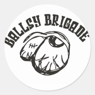 Ballsy Brigade Stickers