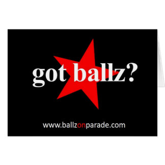 Ballz ? Carte de voeux