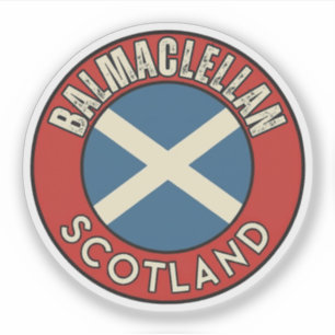 Balmaclellan, Schottland Aufkleber