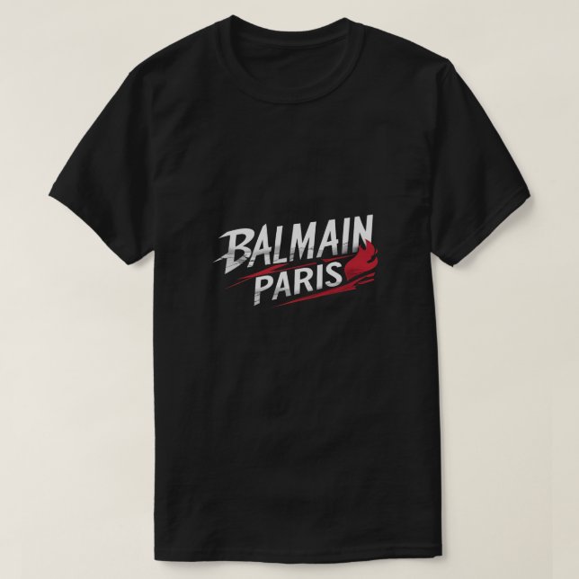 Balmain paris T - Shirt (Design vorne)