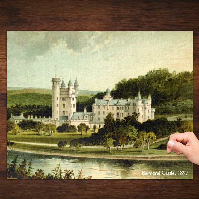 Balmoral Castle 1897 wiederhergestellt hohe Auflös (Von Creator hochgeladen)