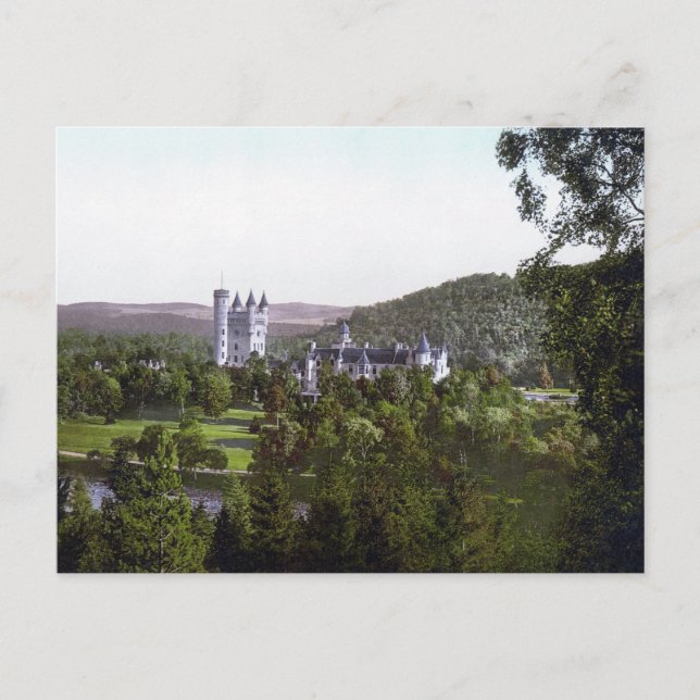 Balmoral Castle - 1901 Postkarte (Vorderseite)