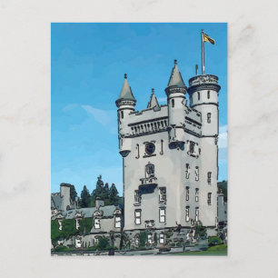 Balmoral Castle Postkarte