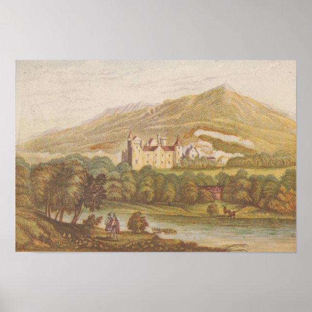 Balmoral Castle von Bradshaw & Blacklock Poster (Vorne)