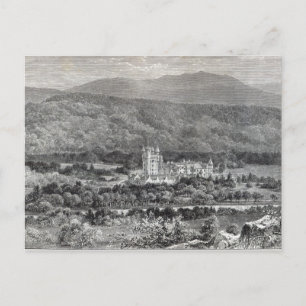 Balmoral, from 'Leisure Hour', 1888 Postkarte