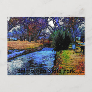 Balmorhea, Texas 001a, Balmorhea Staat Park Postkarte