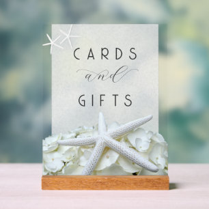 Balnéaire Jardin Starfish Cartes Cadeaux Mariage