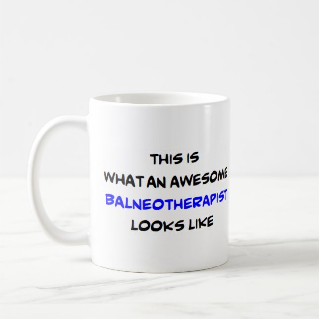 Balneotherapeut, phantastisch kaffeetasse (Links)