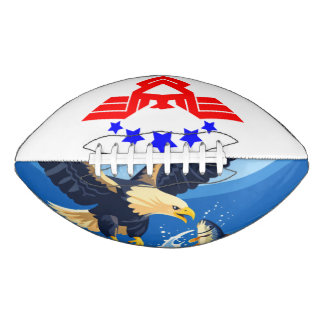 Balón de Fútbol Americano Águila Cazando un Pez Football
