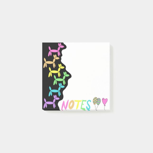 Balontier Post-it Klebezettel (Vorderseite)