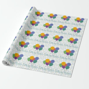BaLoOnS Geburtstagwünsche Geschenkpapier