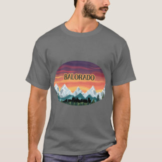 Balorado Oval ohne Datum übergroß T-Shirt