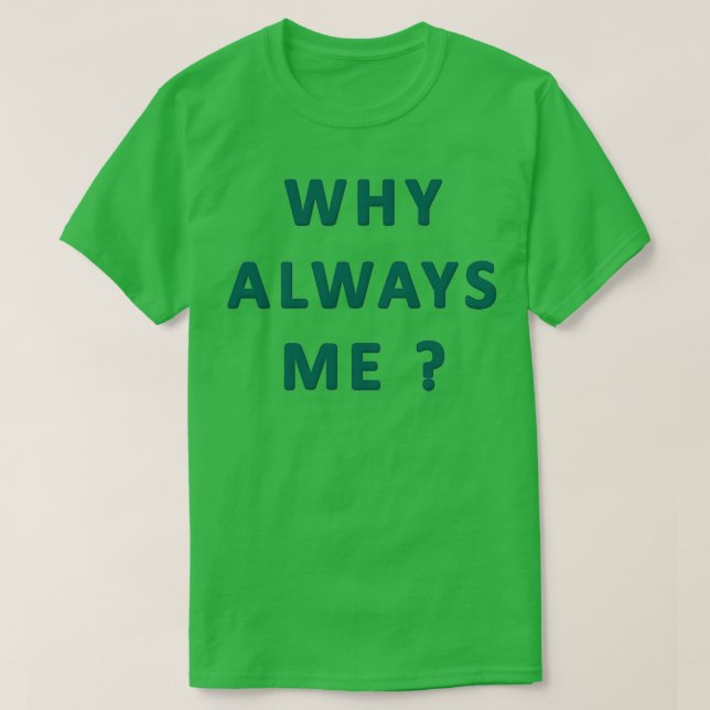 Balotelli Warum immer ich T-Shirt (Design vorne)