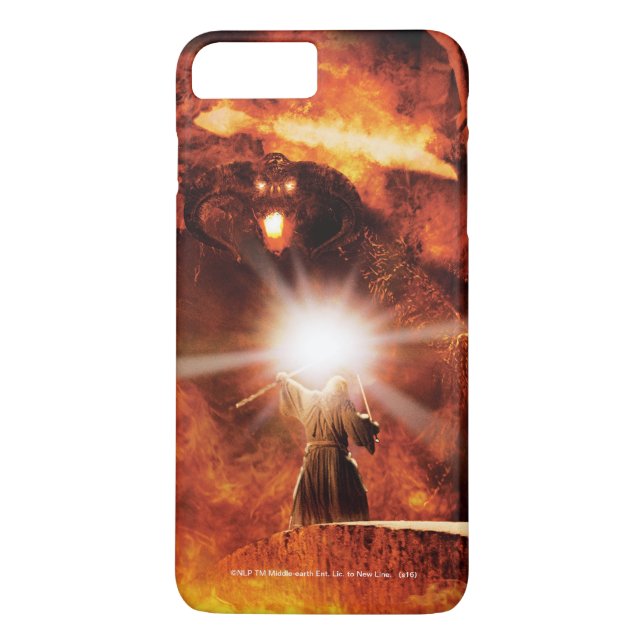 Balrog Versus GANDALF™ Case-Mate iPhone Hülle (Rückseite)