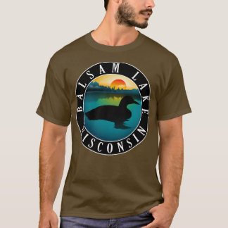 Balsam Lake Wisconsin Loon T-Shirt