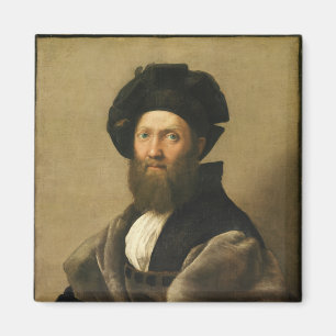Balthazar Castiglione von Raffaello Sanzio Raphael Magnet