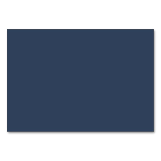 Baltic Blue Farbe Tischnummer (Vorderseite)