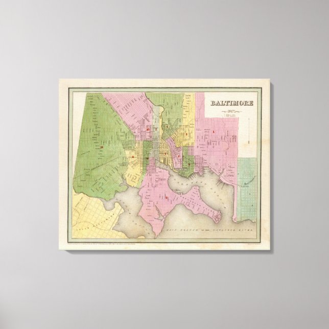 Baltimore 6 leinwanddruck (Vorderseite)